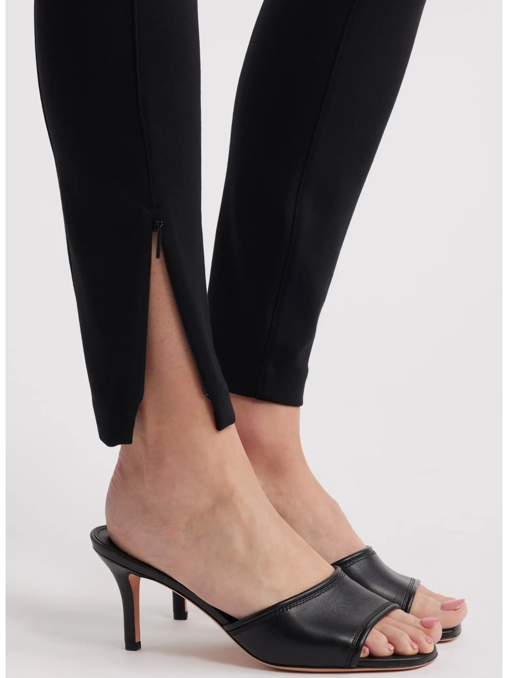 SPANXsupersmooth™ PerfectFit Ponte Zip Legging | Classic Black Tall